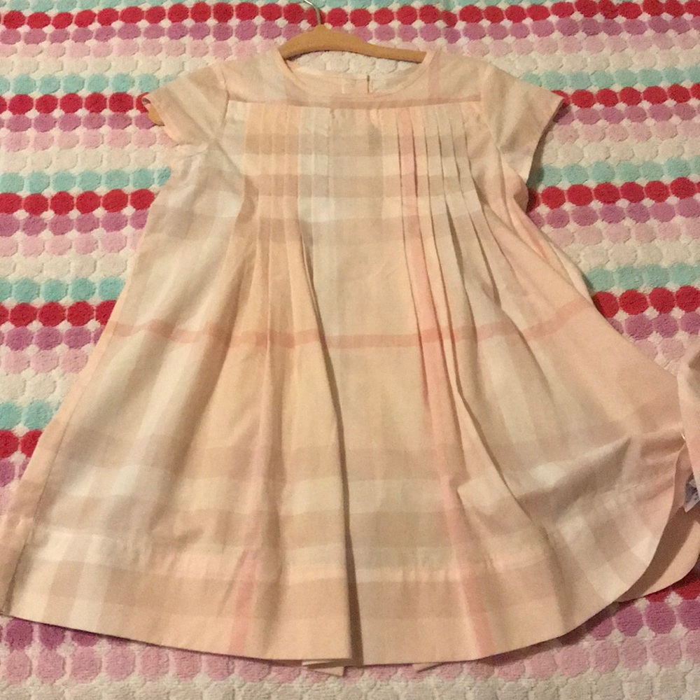 Pink Burberry dress new has the bloomers